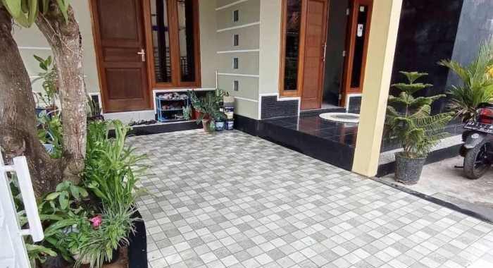 Keramik Carport Batu Alam Desain Modern & Elegan